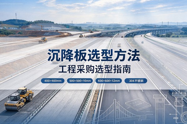 岱山沉降板选择方法