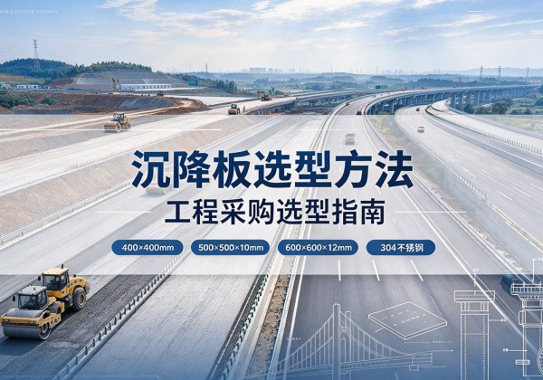 岱山沉降板选择方法